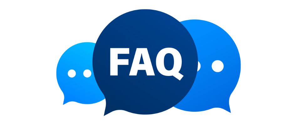 Frequently asked questions FAQ banner